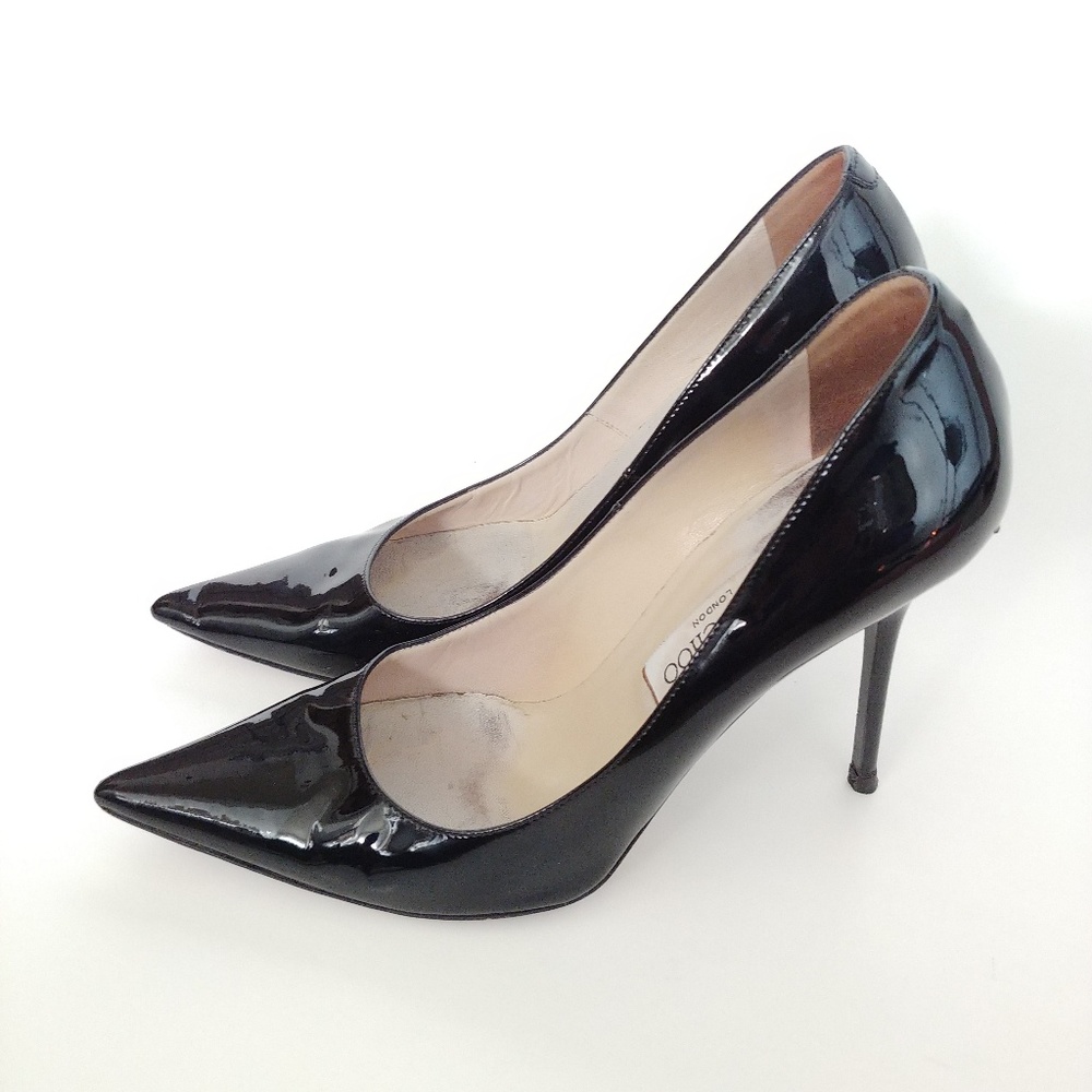 Jimmy Choo Patent Leather Black Pumps 39